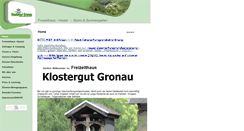 Desktop Screenshot of kloster-gronau.de