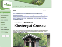 Tablet Screenshot of kloster-gronau.de